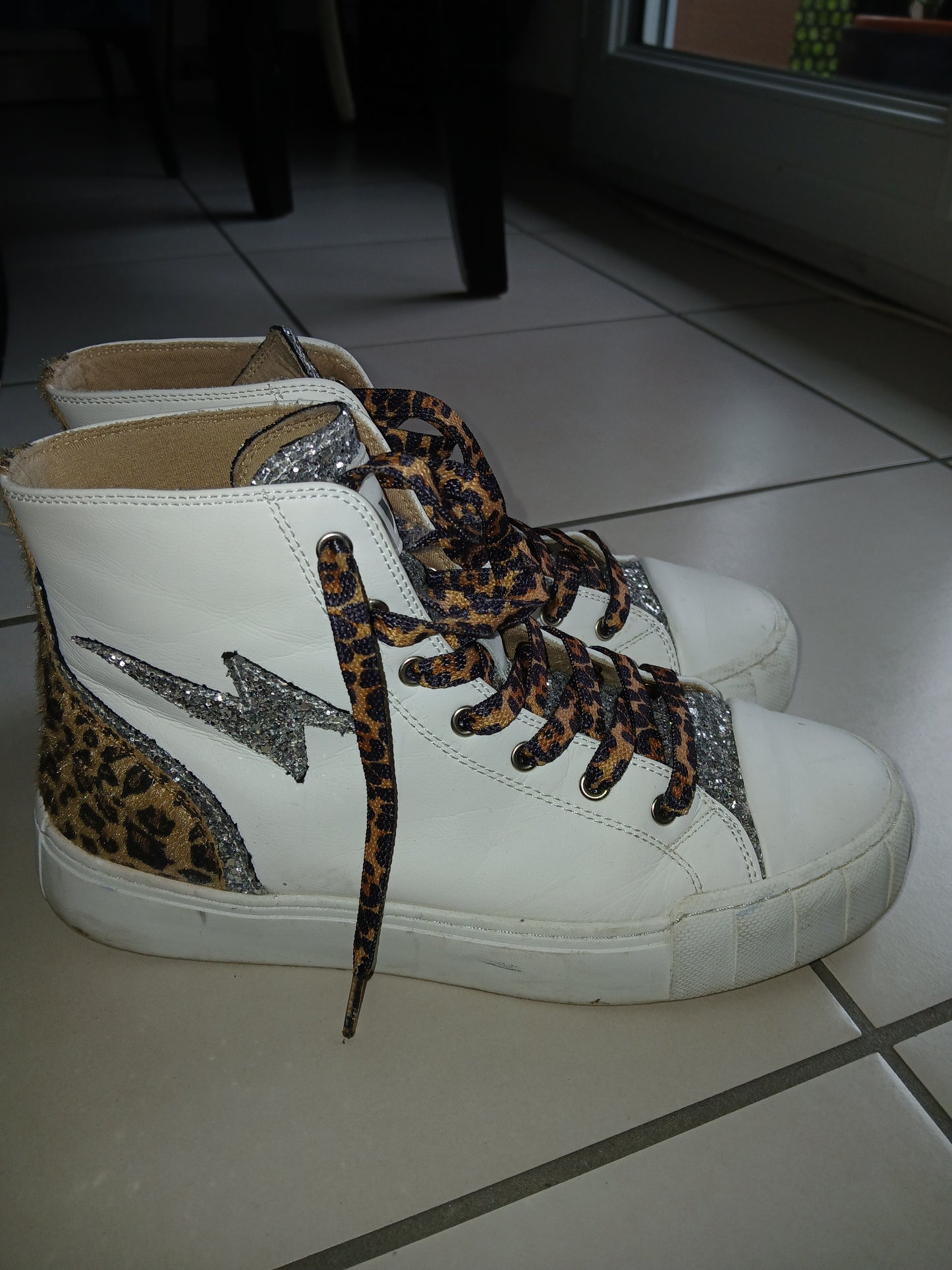 Leopard sneakers